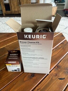 Keurig Brewer Cleanse Kit & My K-Cup Reusable Coffee Filter